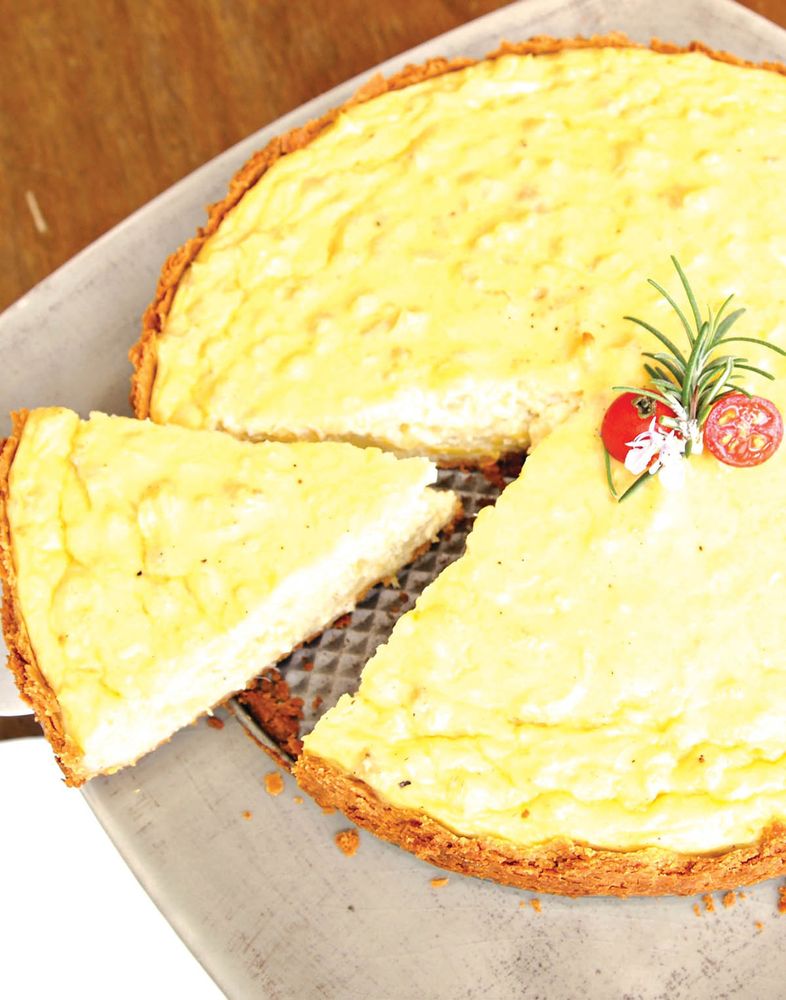 Artichoke Tart from The Peruvian Kitchen by Morena Cuadra