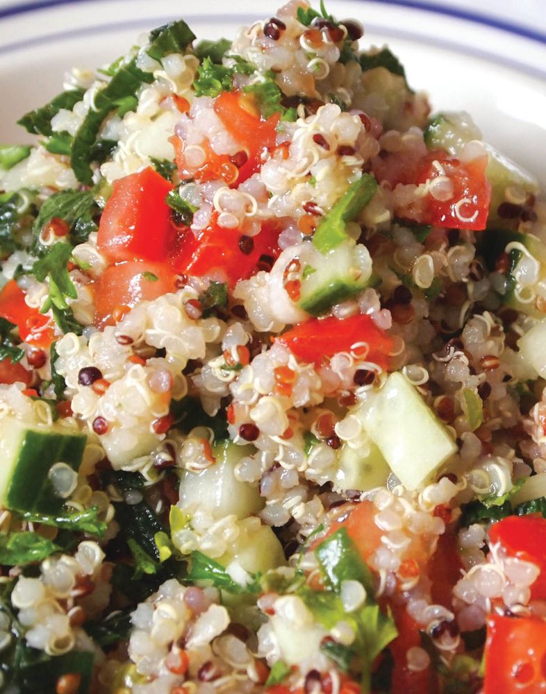 Quinoa Tabouleh from The Peruvian Kitchen by Morena Cuadra