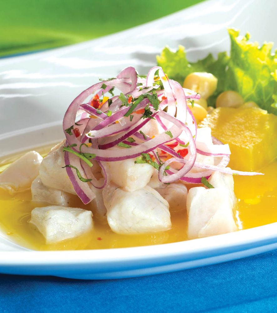 Cebiche from The Peruvian Kitchen by Morena Cuadra