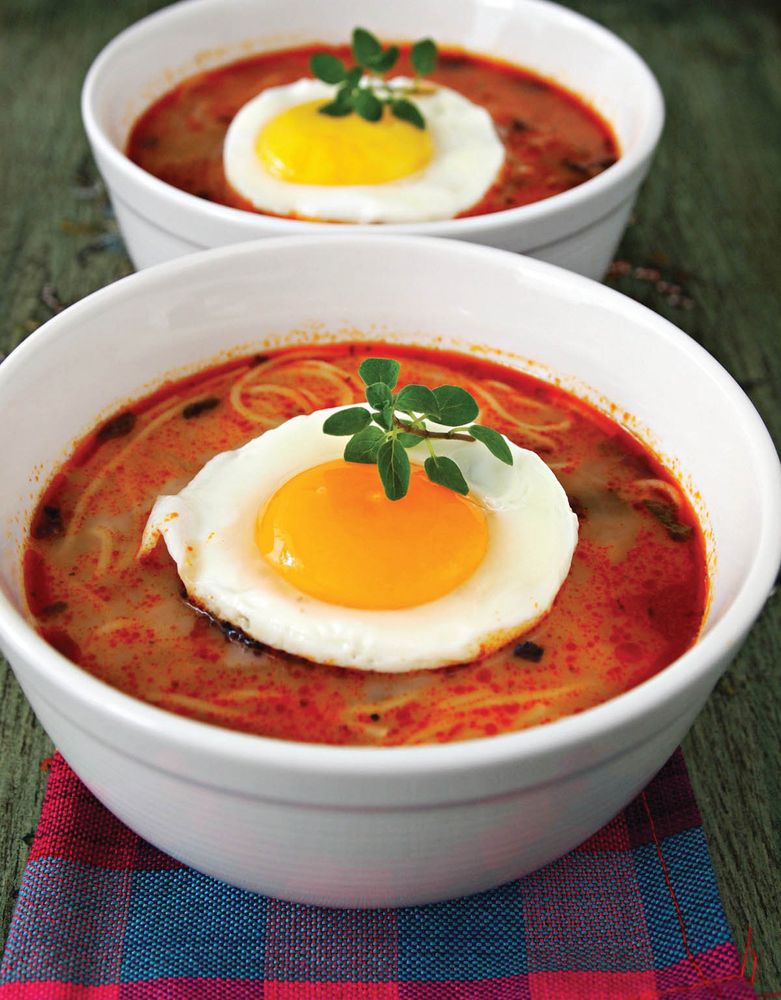 Sopa Criolla—Beef and Angel Hair Soup from The Peruvian Kitchen by Morena Cuadra