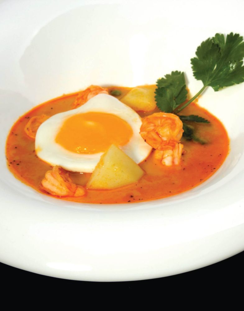 Chupe de Camarones—Hearty Shrimp Soup from The Peruvian Kitchen by Morena Cuadra