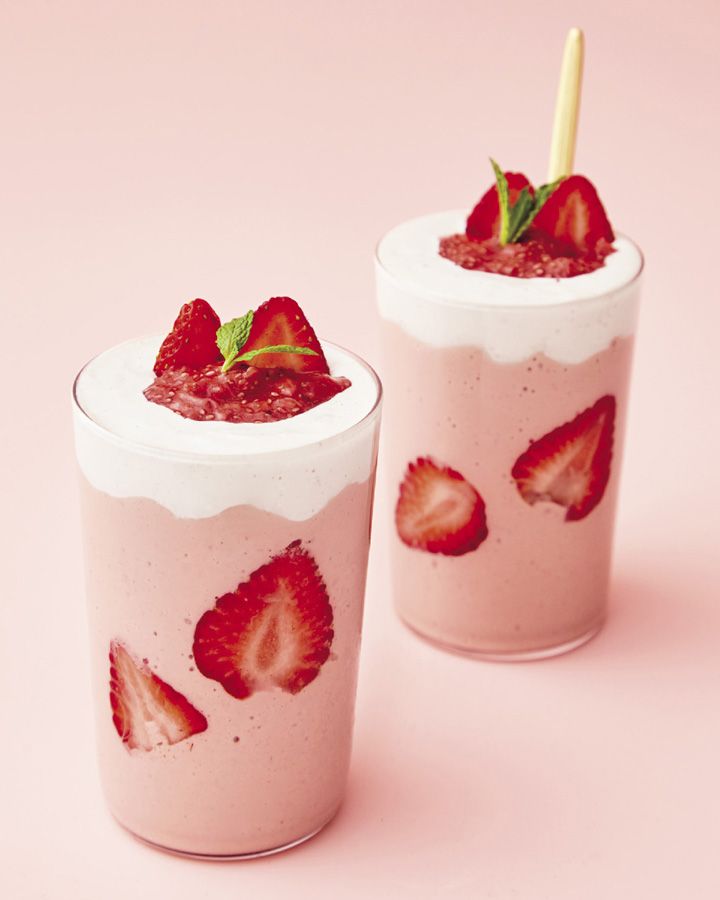Strawberry-Lemon Chia Seed Jam from Pescan: A Feel Good Cookbook by Abbie Cornish and Jacqueline Kin