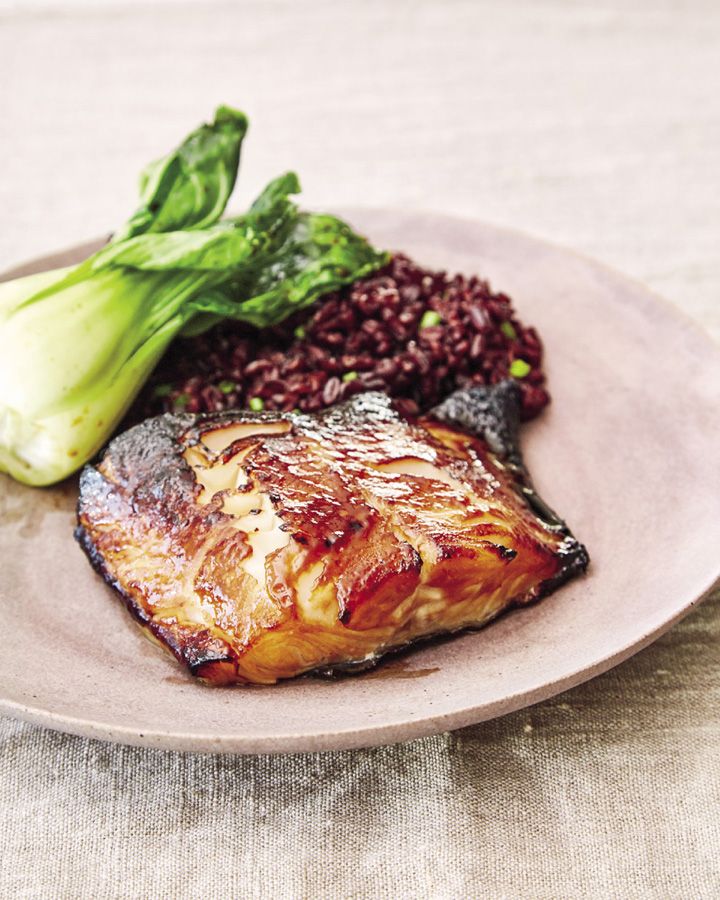 Miso-Ginger Glazed Black Cod from Pescan: A Feel Good Cookbook by Abbie ...