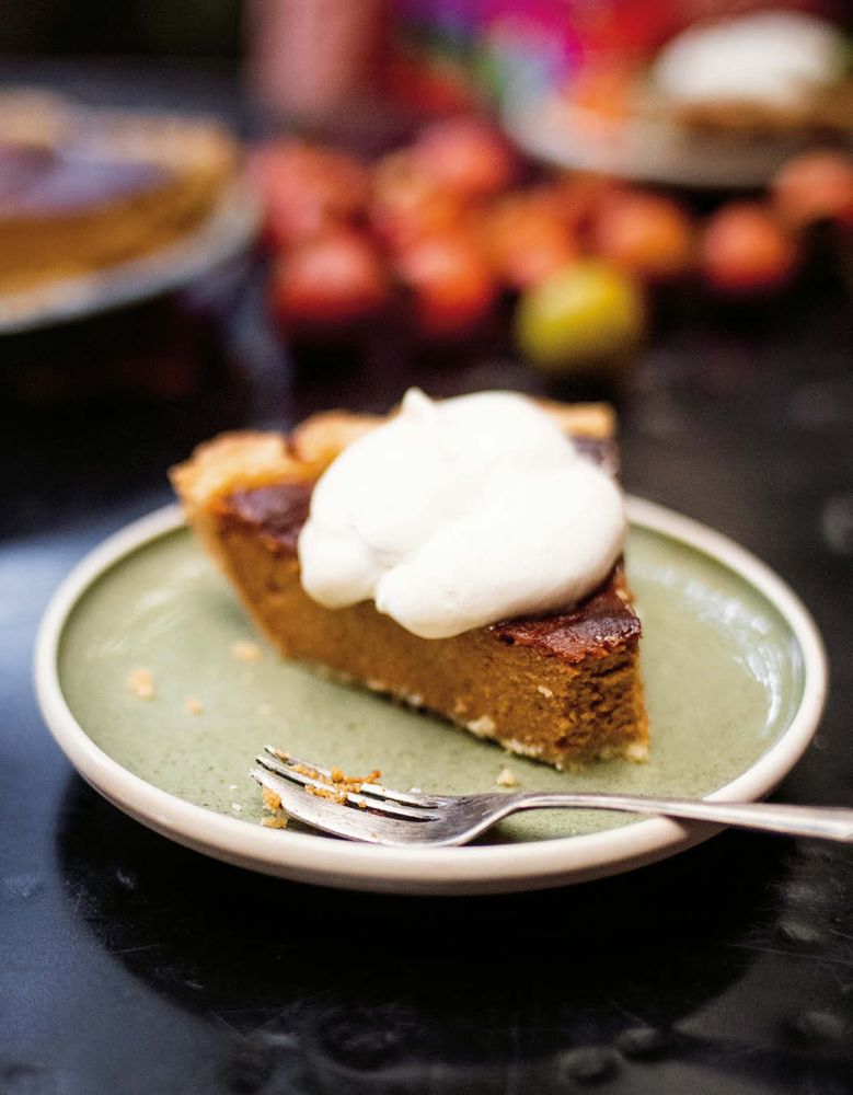 Persimmon Pudding Pie from Pie for Everyone Recipes and Stories from Petee's Pie, New York's