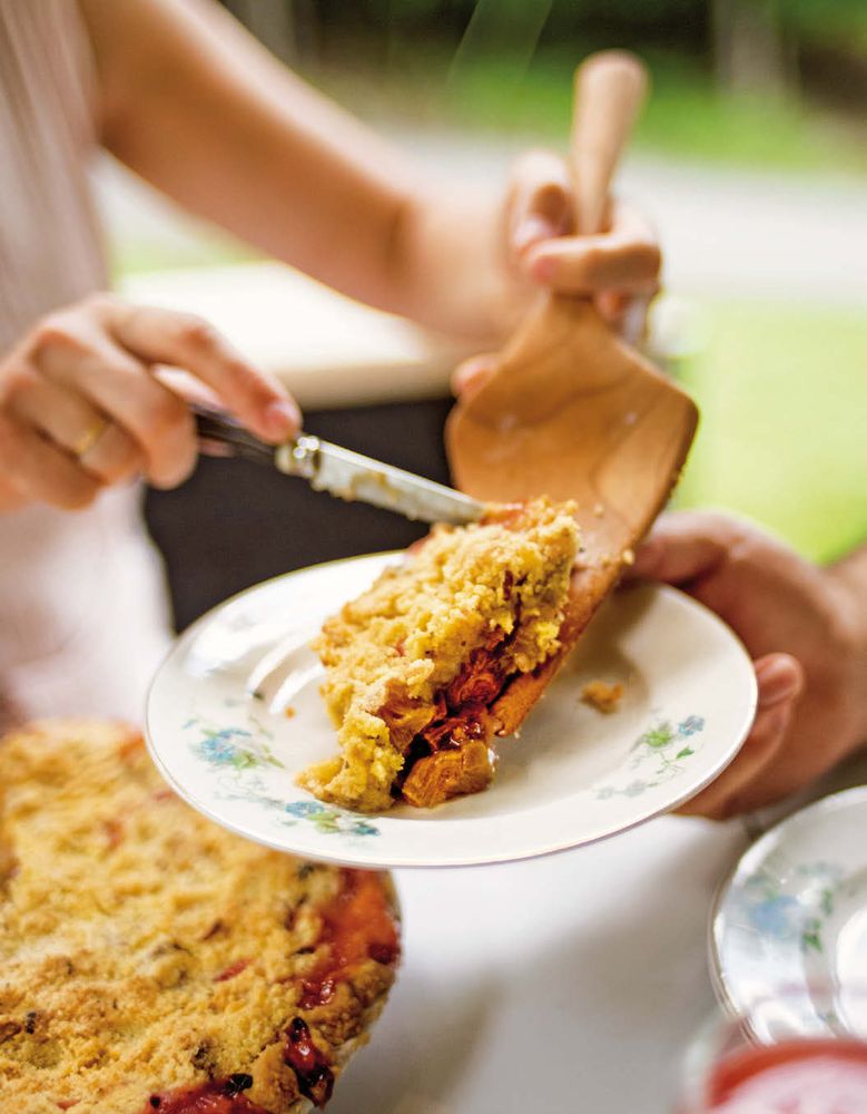 Rhubarb Pie from Pie for Everyone Recipes and Stories from Petee's Pie