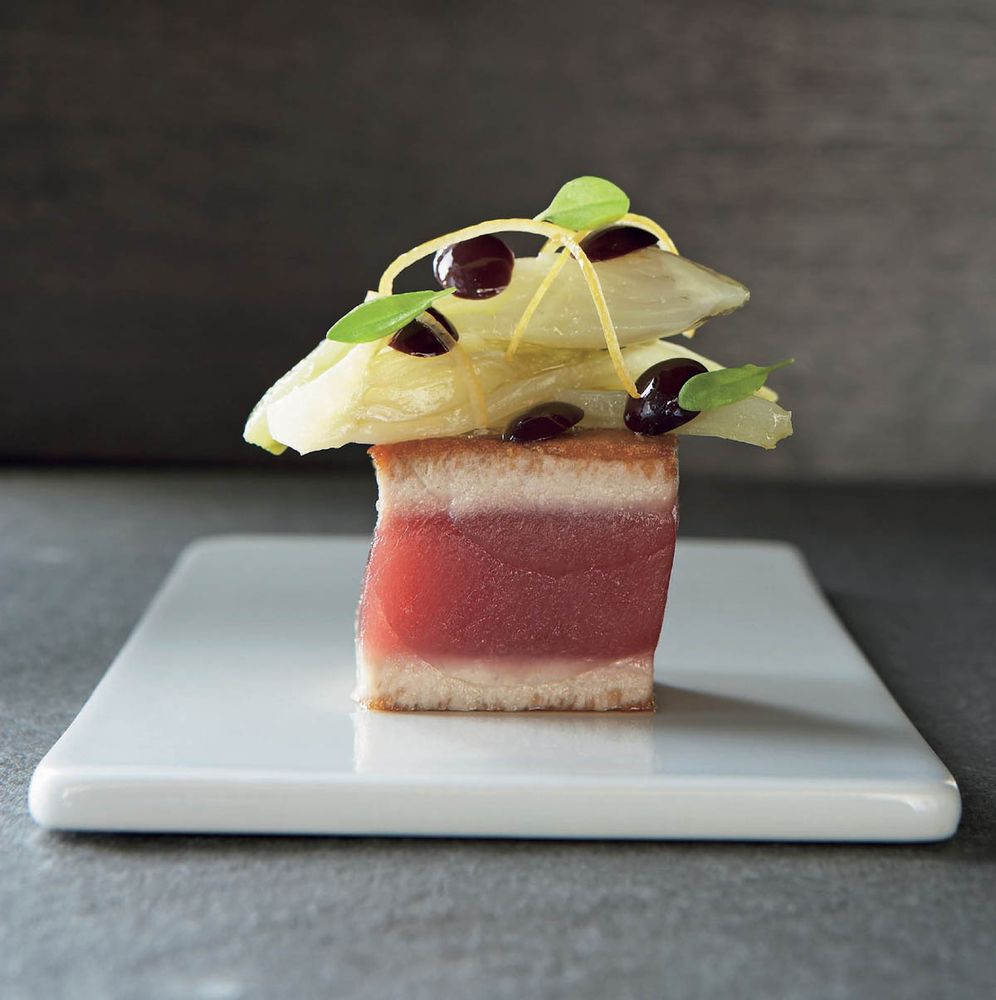 Seared Tuna with Confit of Fennel from Pier A Unique Australian