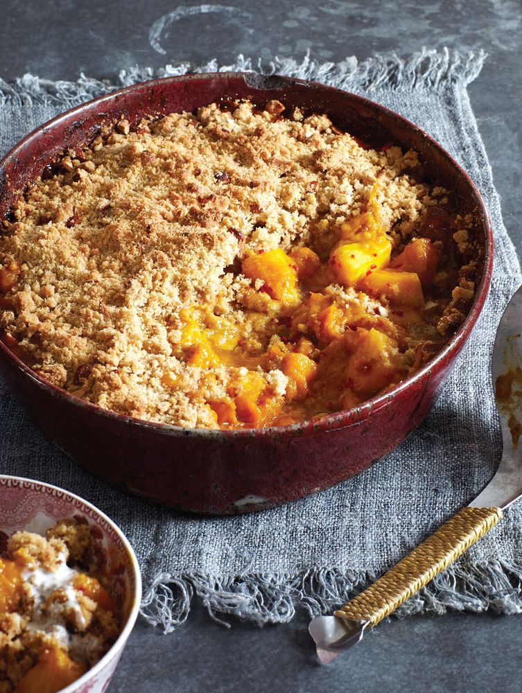Chilli, ginger & mango crumble from Pimp My Rice: Over 100 inspirational rice recipes from around th