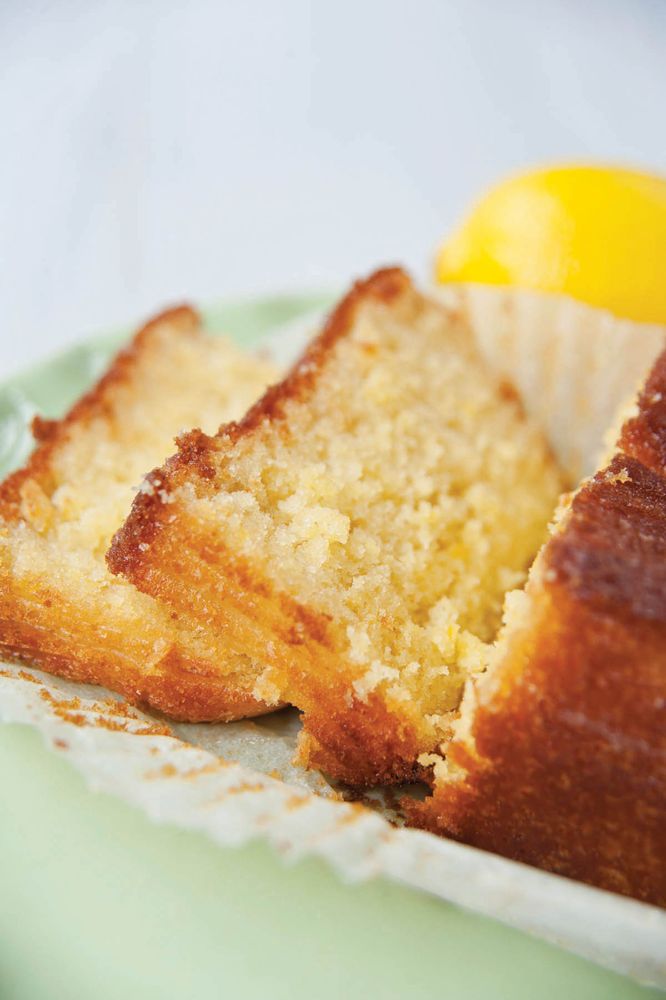 Lemon & Elderflower Drizzle Cake from The Pink Whisk Guide to Cake Making by Ruth Clemens
