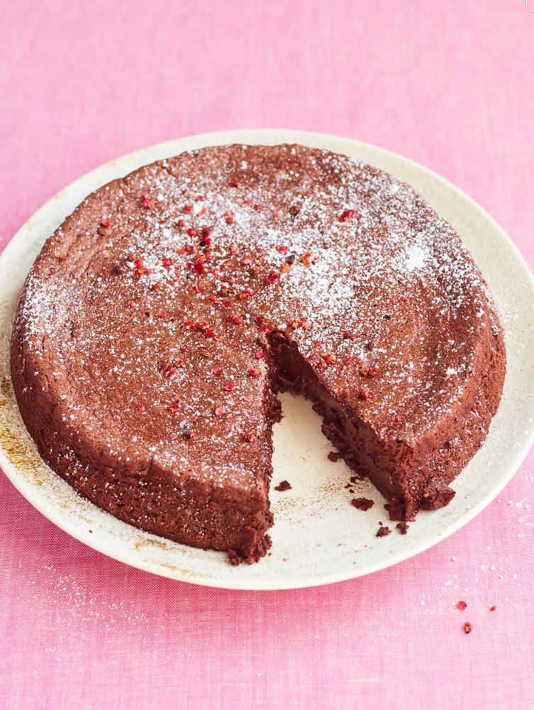 Pink peppercorn and chocolate mousse cake from Prue My Alltime
