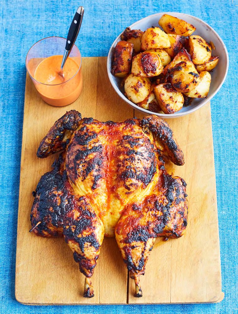 Peri-peri spatchcock chicken from Prue: My All-time Favourite Recipes by Prue Leith