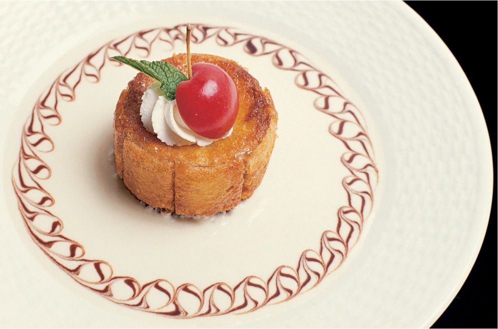 AppleRum Charlotte from The Professional Pastry Chef by Bo Friberg