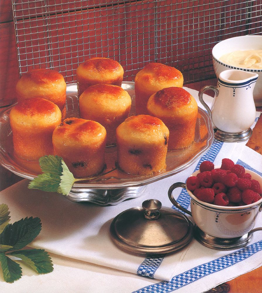 Rum babas from Puddings Le Cordon Bleu Home Collection by Le Cordon Bleu