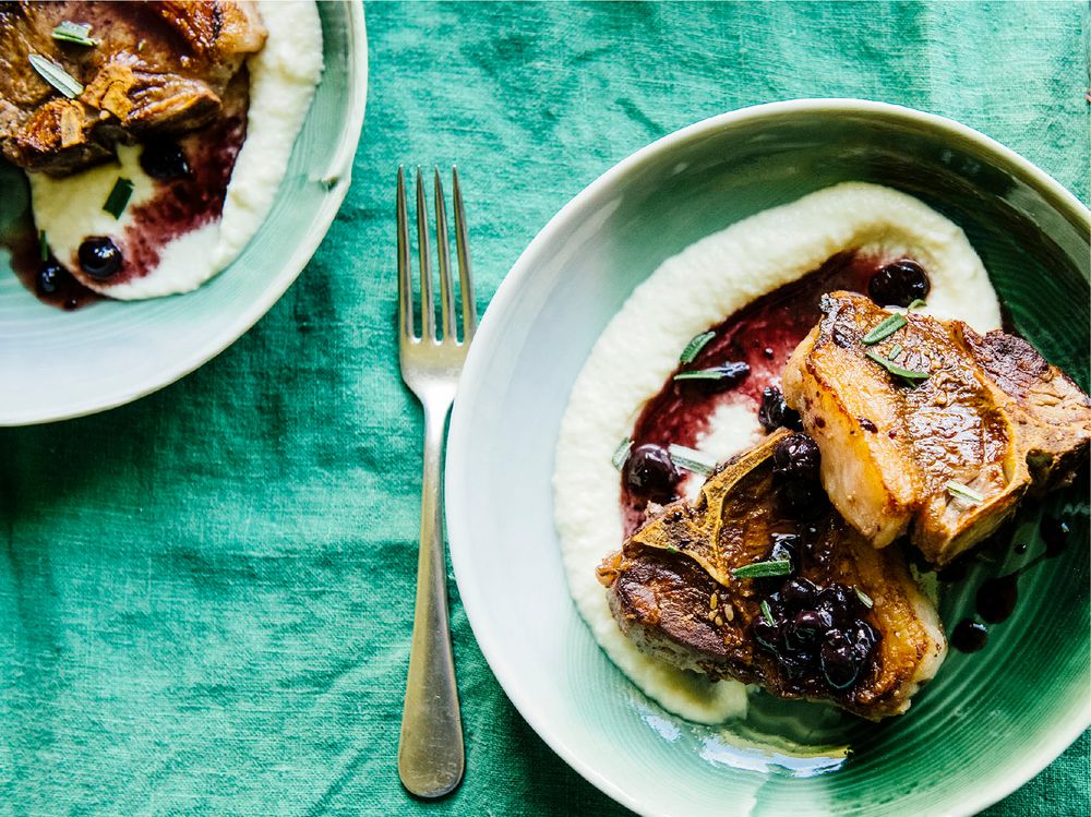 Venison (or Lamb) w/Parsnips + Blueberry Sauce from Pulp: A Practical ...