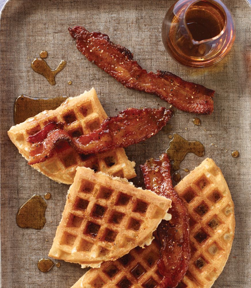 Light, Crisp Vanilla Waffles from Pure Vanilla: Irresistible Recipes and Essential Techniques by Sha