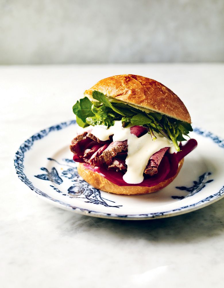 Roast Beef and Horseradish Sandwich from The Quality Chop House by
