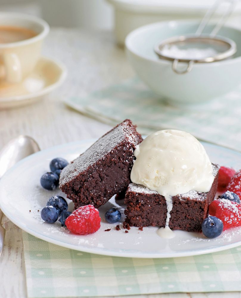 Mocha Quinoa Brownies from The Quinoa Cookbook by Penny Doyle