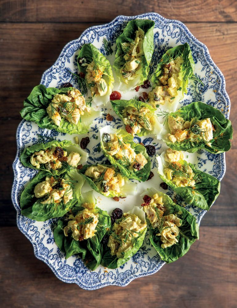 Janet’s Coronation Chicken from Radikal Kitchen: Flavours without Borders by Radhika Howarth