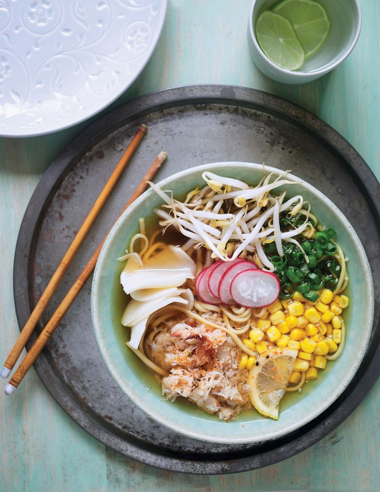 Fresh crab and lemon ramen from Ramen by Heather Whinney