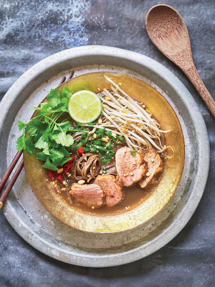 Thai-style pork and peanut ramen from Ramen by Heather Whinney