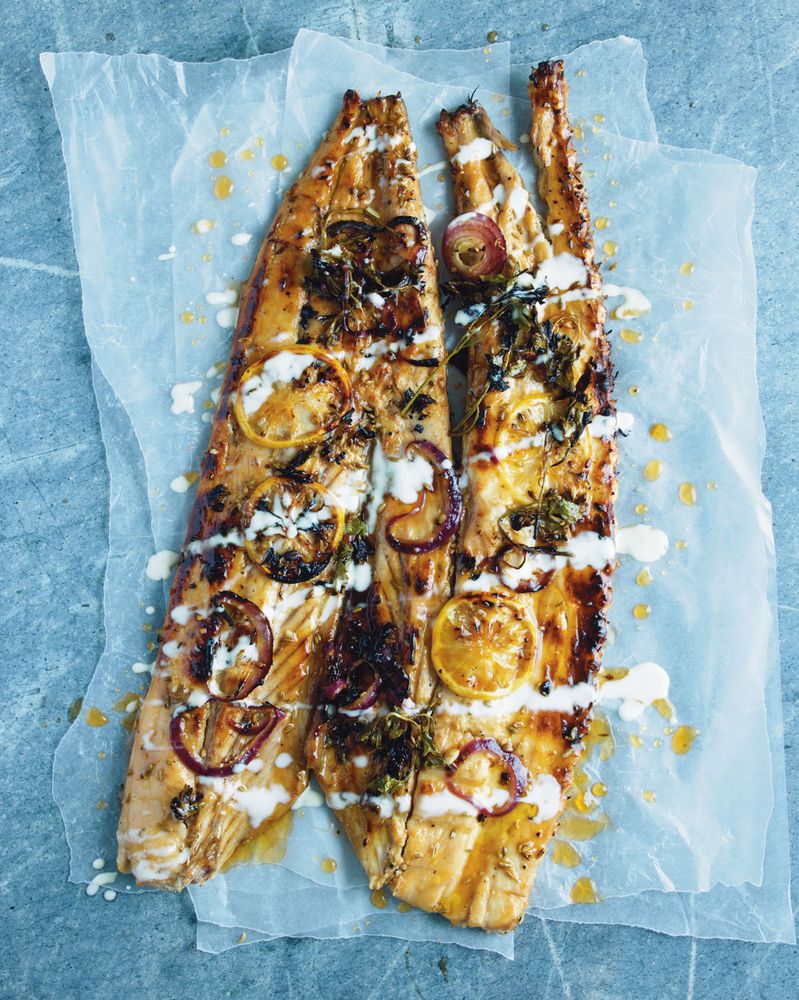 Whole Snoek On The Braai from Reuben at Home by Reuben Riffel