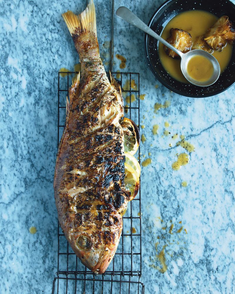 Whole Braaied Silwervis from Reuben at Home by Reuben Riffel