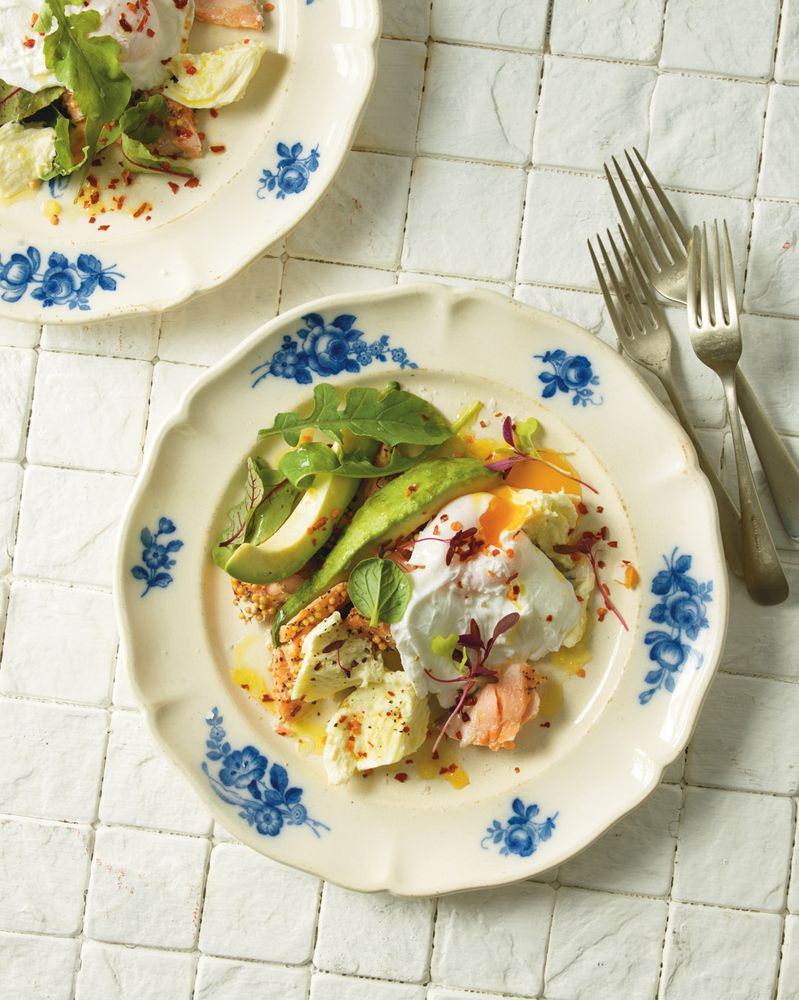 Smoked Salmon Breakfast from Reuben at Home by Reuben Riffel