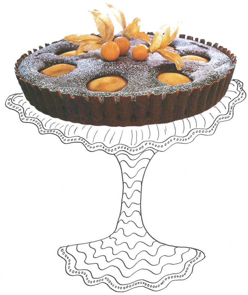 Pear and Chocolate Tart from Real Chocolate: Over 50 Inspiring Recipes for Chocolate Indulgence by C