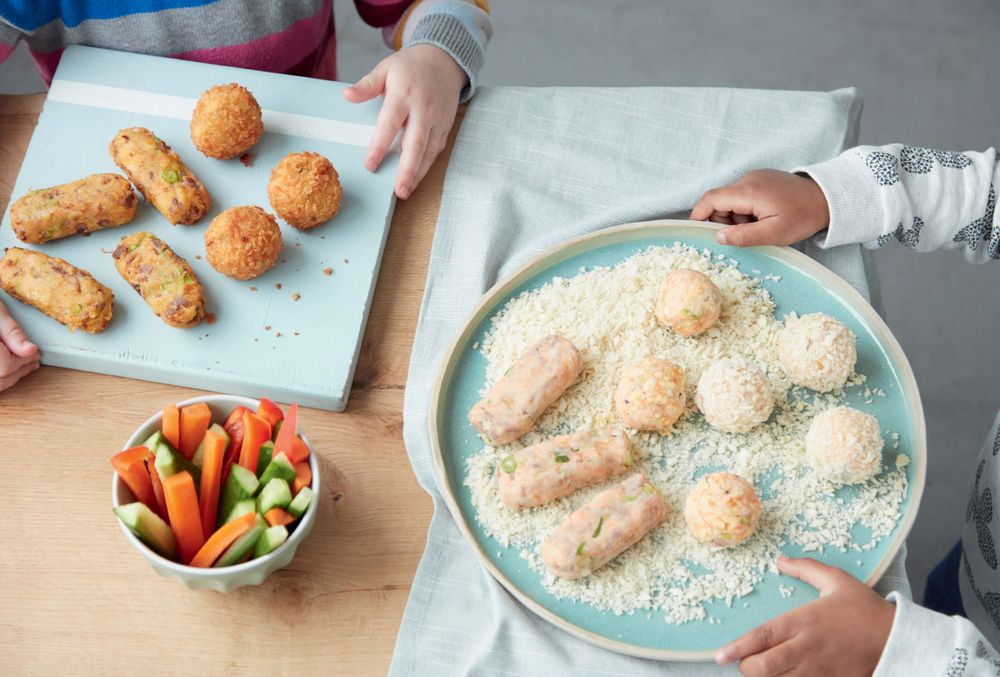 Chicken and Vegetable Croquettes from Real Food Kids Will Love Over 100 simple and delicious