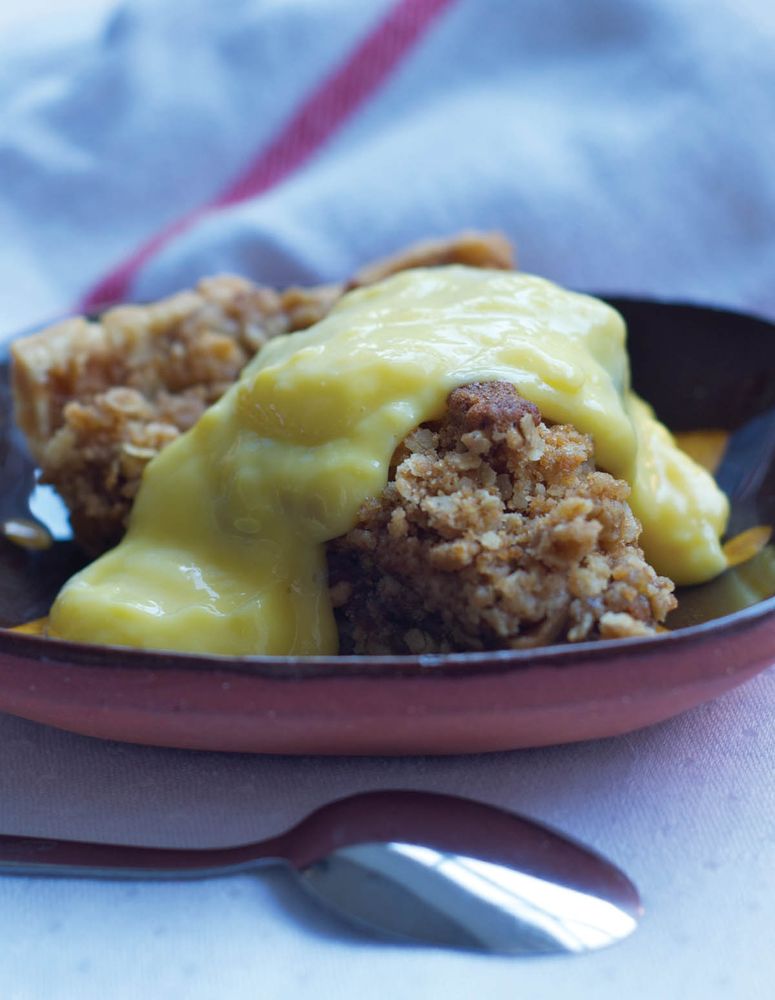 Rhubarb Crumble from Real Irish Food by David Bowers