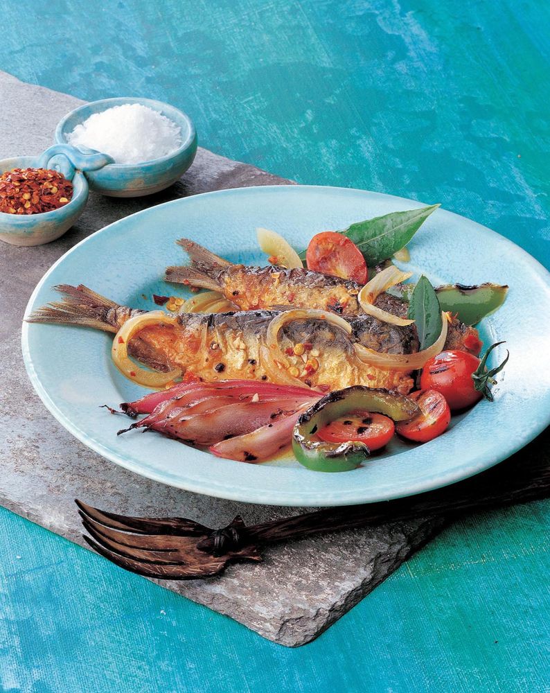 Sardines en Escabeche from Recipes from My Spanish Grandmother The