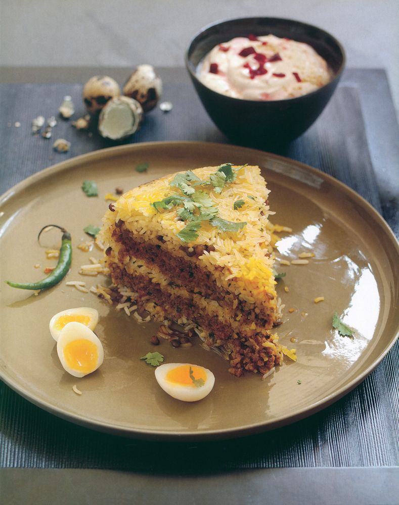 Hyderabadi Spring Lamb Biryani from Rice, Spice and All Things Nice by