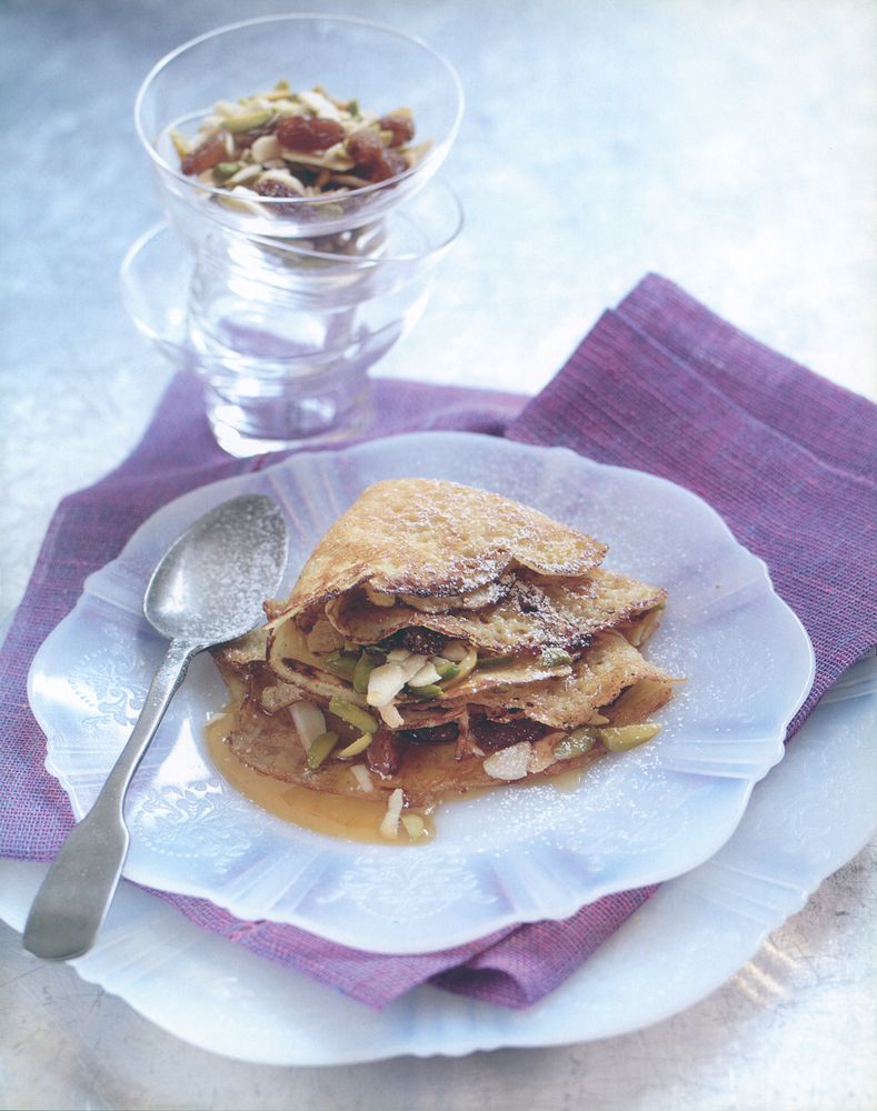 Sweet Pancakes from Rice, Spice and All Things Nice by Reza Mahammad