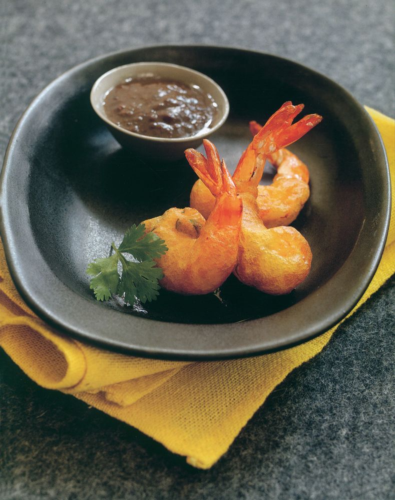 Chilli and Coriander Prawn Fritters from Rice, Spice and All Things