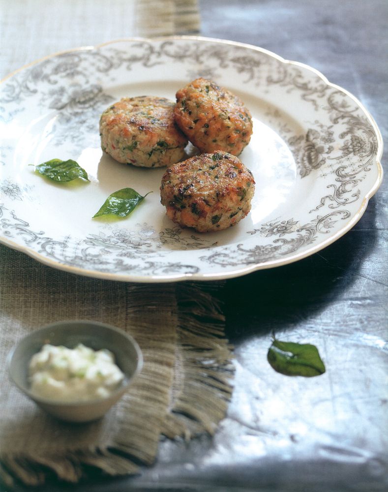 Scallops in a Creamy Dill Sauce from Rice, Spice and All Things Nice by