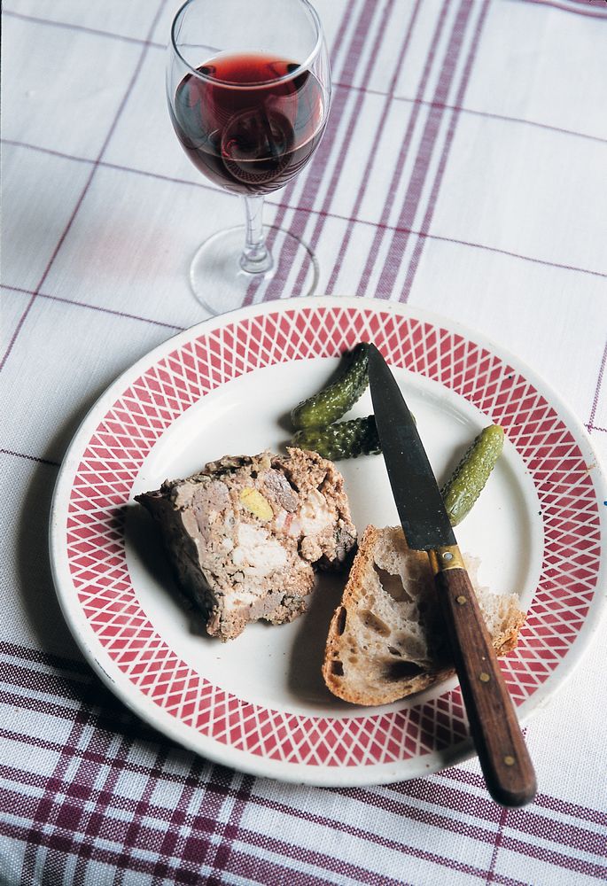 Pâté de Lapin au Romarin from Ripailles Traditional French Cuisine by