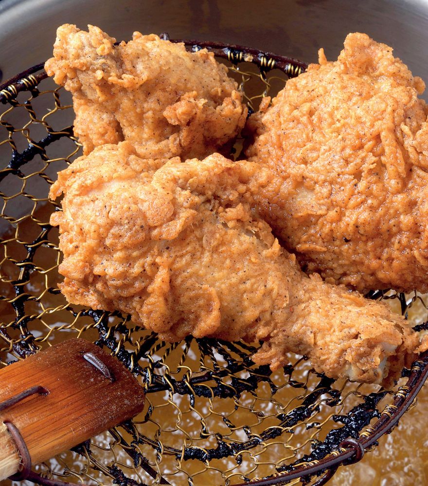 Rosemary-Brined, Buttermilk Fried Chicken from Ruhlman's Twenty by Michael Ruhlman