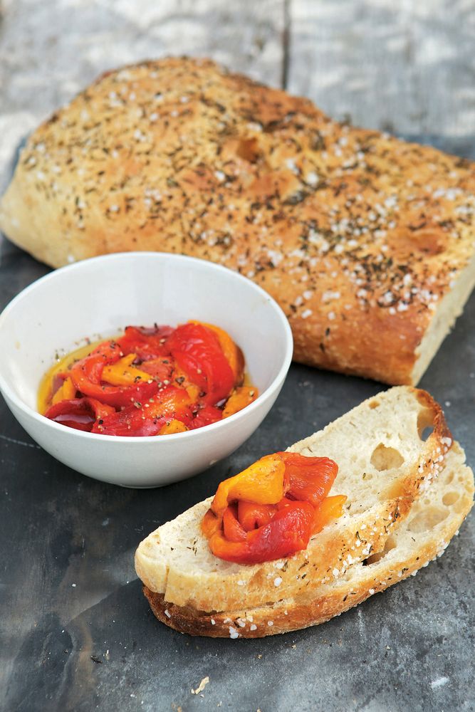 Focaccia from Woodfired Oven Cookbook by Holly Jones and David Jones
