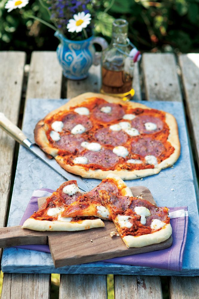 Pizza Focosa from Woodfired Oven Cookbook by Holly Jones and David Jones