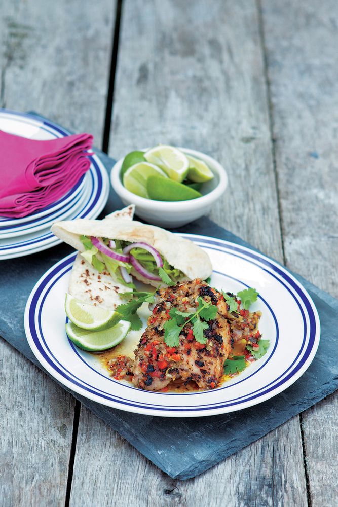 Jerk Chicken from Woodfired Oven Cookbook by Holly Jones and David Jones