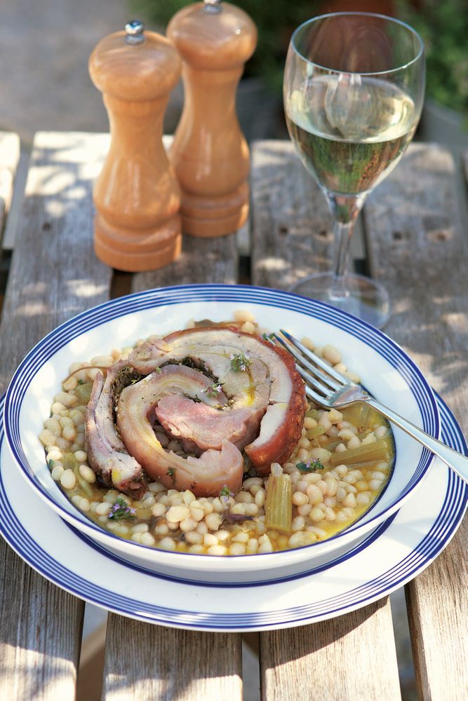 Porchetta from Woodfired Oven Cookbook by Holly Jones and David Jones