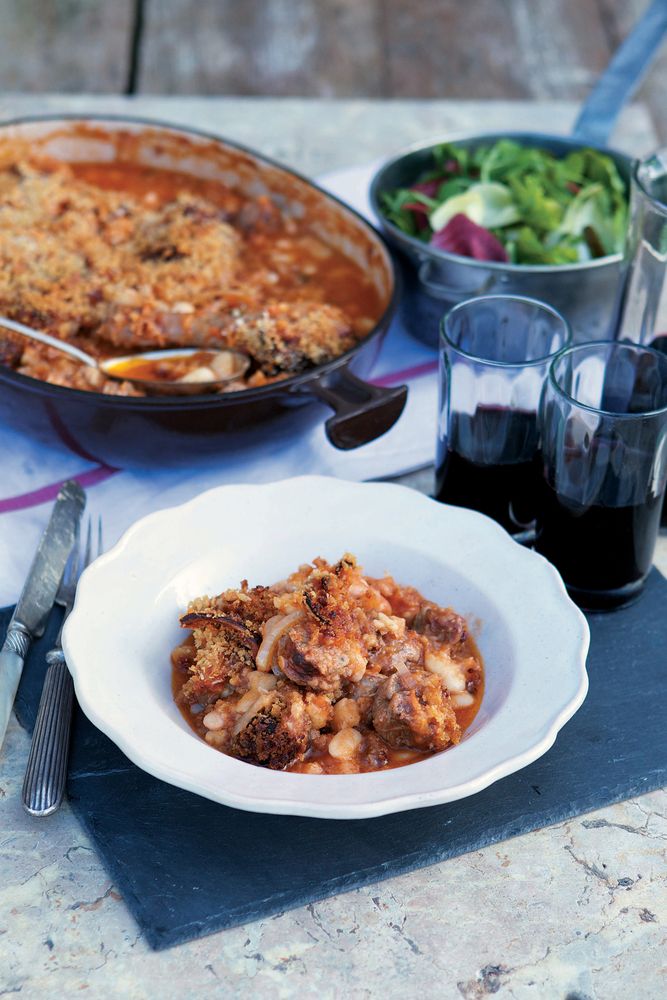 Cassoulet from Woodfired Oven Cookbook by Holly Jones and David Jones