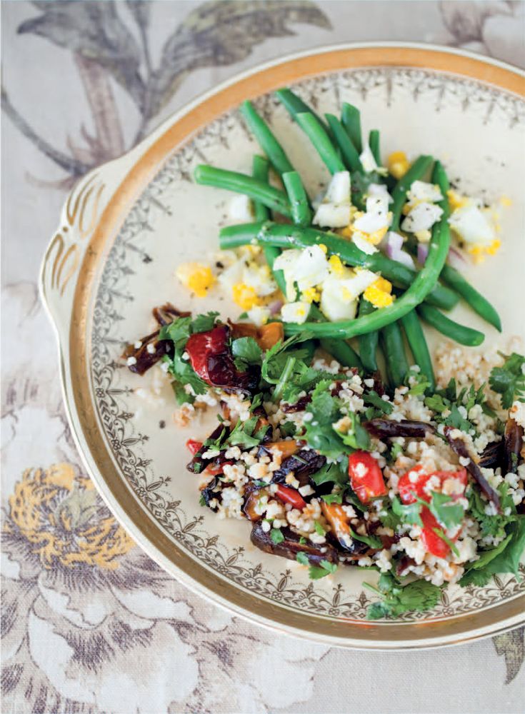 Fine Bean Salad from A Week in the Kitchen by Karen Dudley