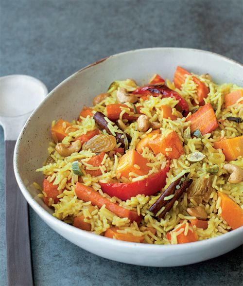 Roasted Vegetable Biryani from Weeknight Vegetarian: Simple, Healthy Meals for Every Night of the We
