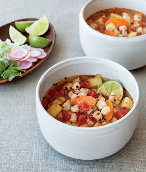 Red Hominy Stew from Weeknight Vegetarian: Simple, Healthy Meals for Every Night of the Week (Willia
