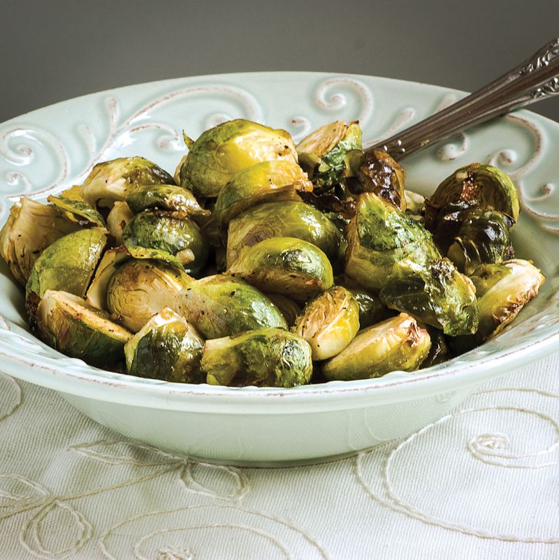 Mustard-Garlic Brussels Sprouts from Well Fed 2: More Paleo Recipes for People Who Love to Eat by Me