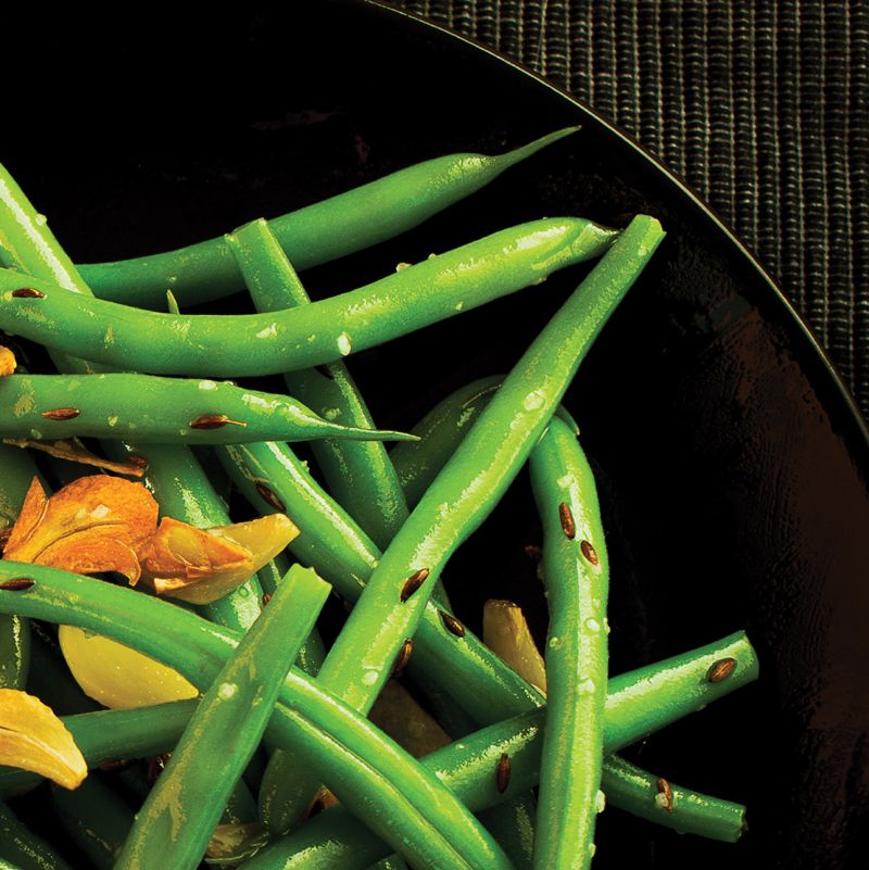 Green Beans with Sizzled Garlic from Well Fed 2: More Paleo Recipes for People Who Love to Eat by Me