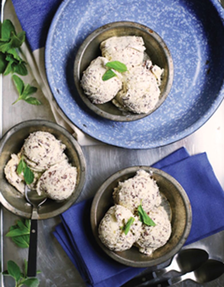 Mint Chocolate Stracciatella Gelato from Whole Bowls: Complete Gluten-Free and Vegetarian Meals to Power Your Day by Allison Day