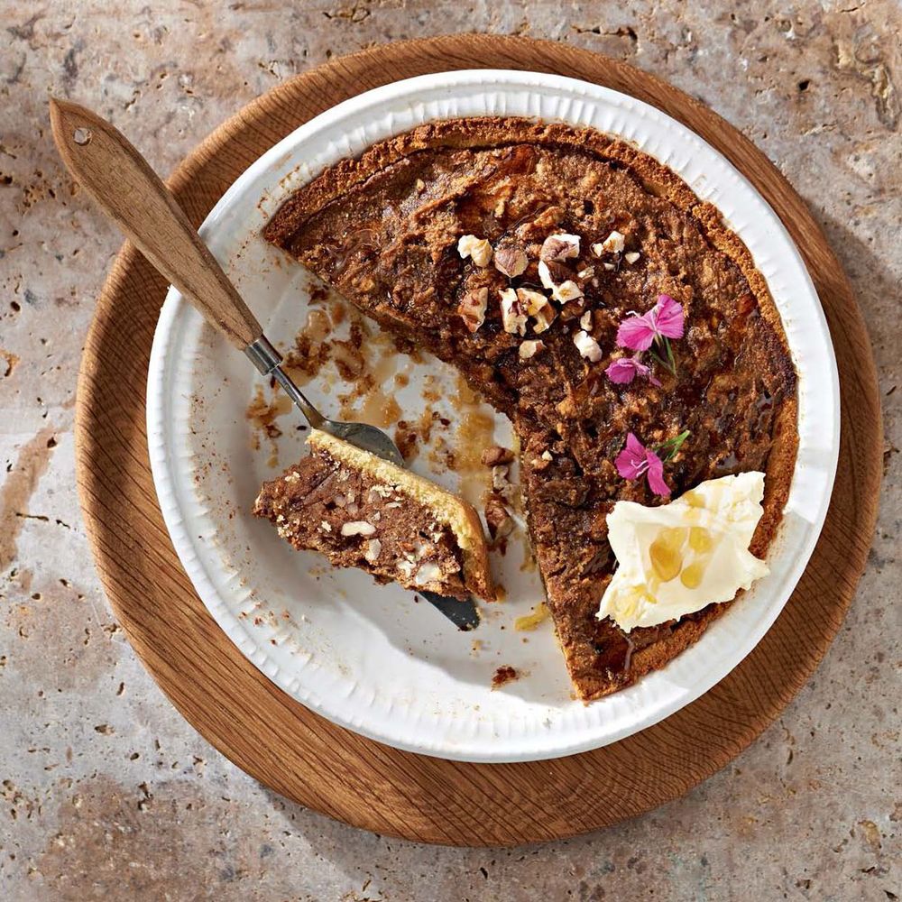 Maple Pecan Pie from Wholesome by Sarah Graham