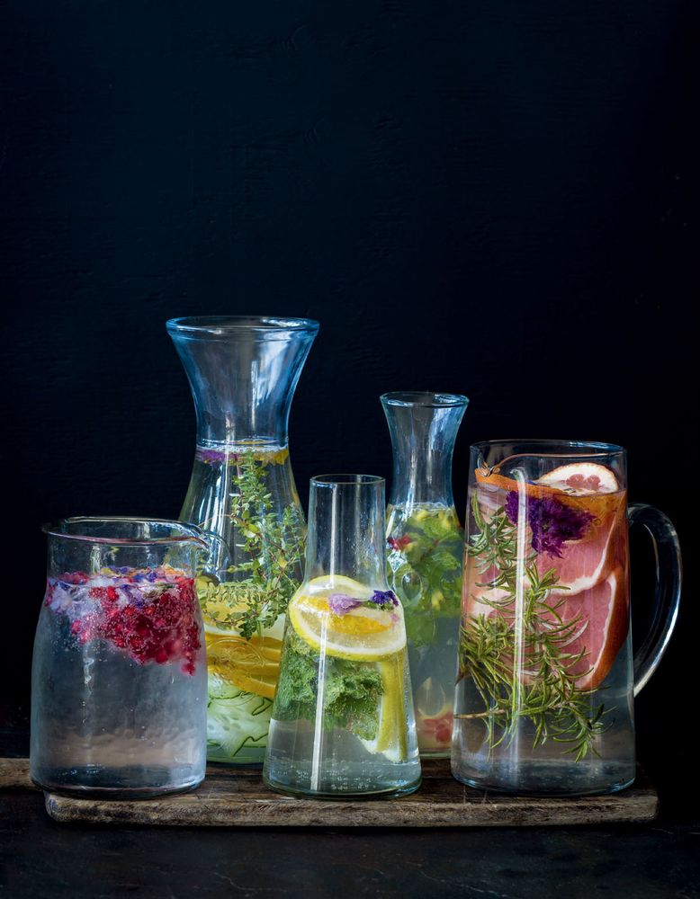 Infused Waters from WHOLE: Bowl Food for Balance by Melissa Delport