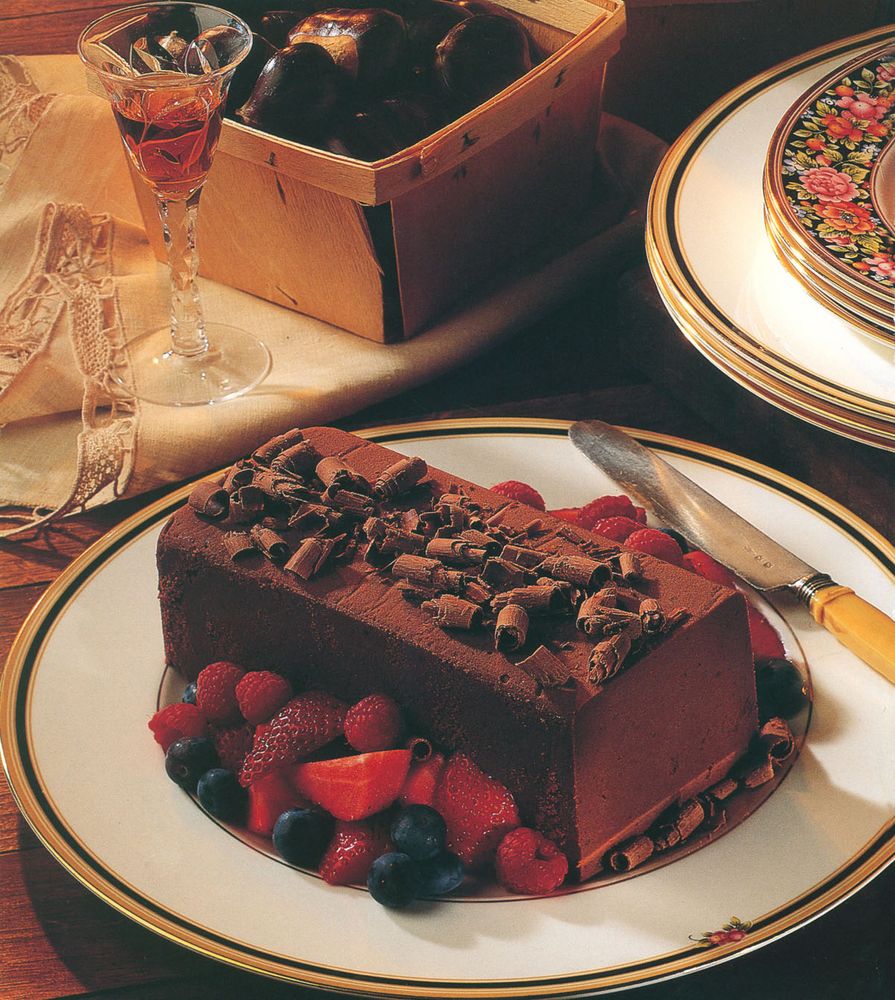 Chocolate and chestnut terrine from Winter Le Cordon Bleu Home